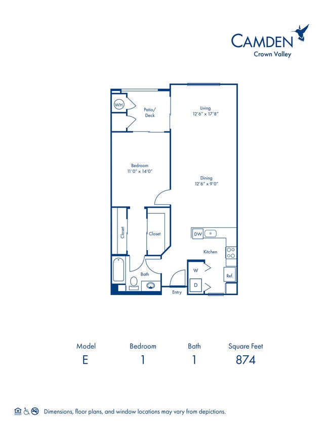 Floorplan - Camden Crown Valley