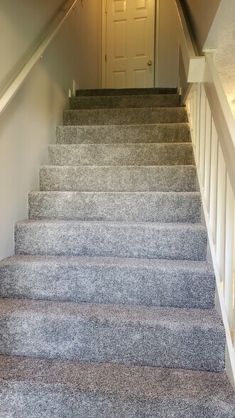 Stairs - new carpet - 1503 5th St