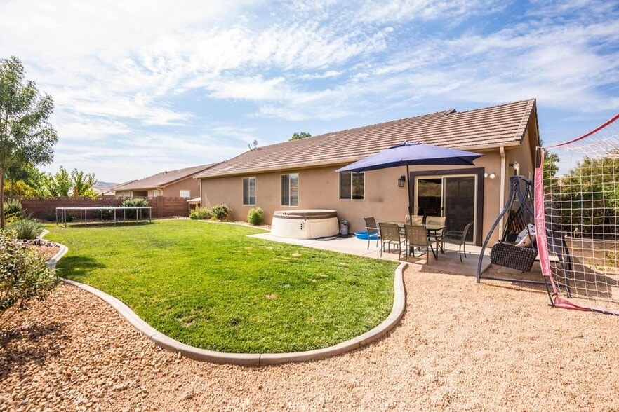 Backyard - 1025 White Sands Dr