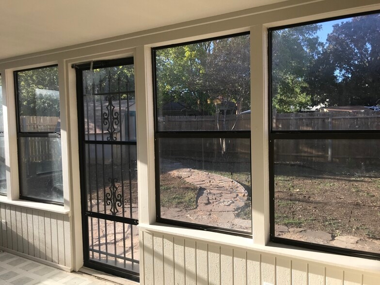 Sunroom Looking Into Backyard - 516 Mustang Drive