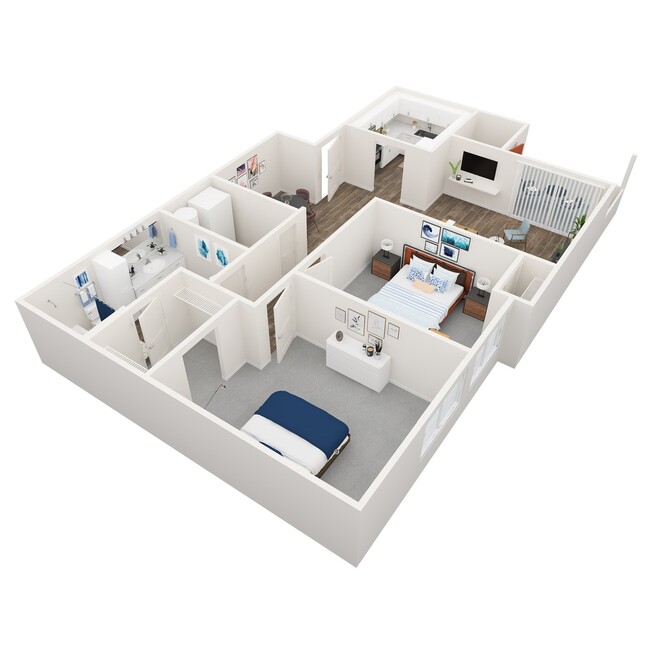 Floorplan - Creekview Apartments