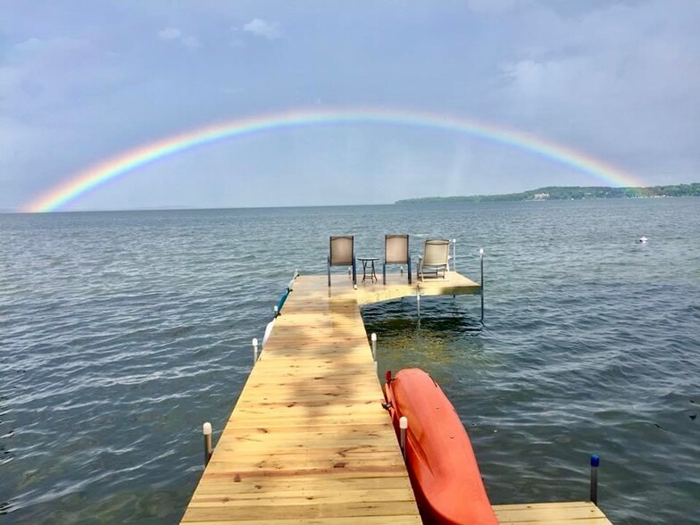 Dock rainbow. - 2225 Middleton Beach Rd