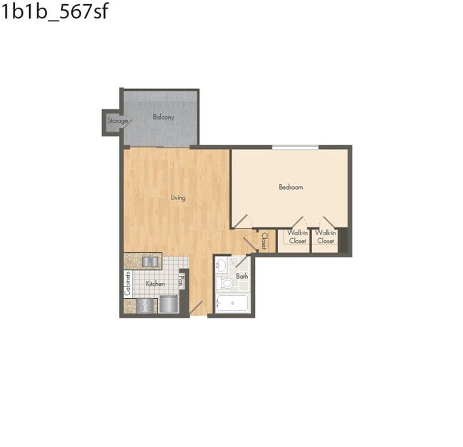 Floorplan - Timbercreek Apartments