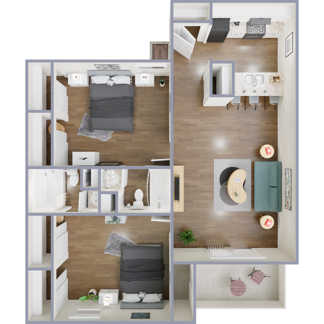 Floorplan - Villas at the Parks