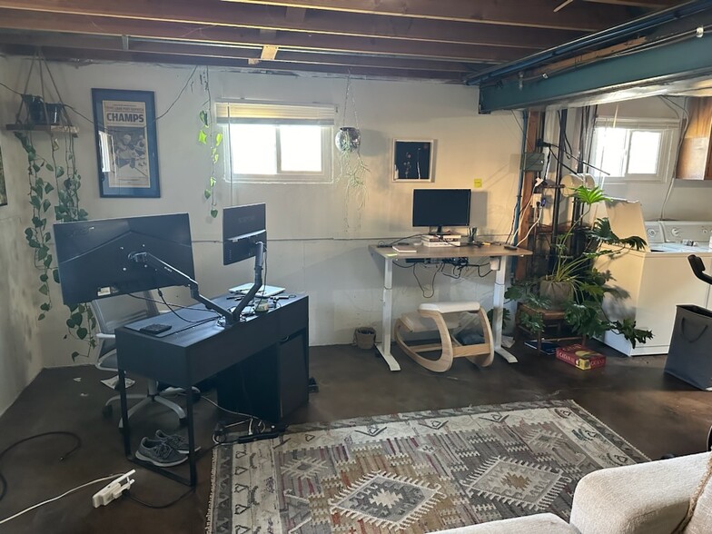 Basement Office idea - 2055 Depew St