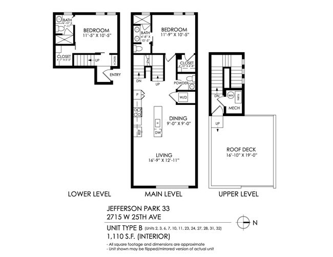 Floorplan - Jefferson Park 33