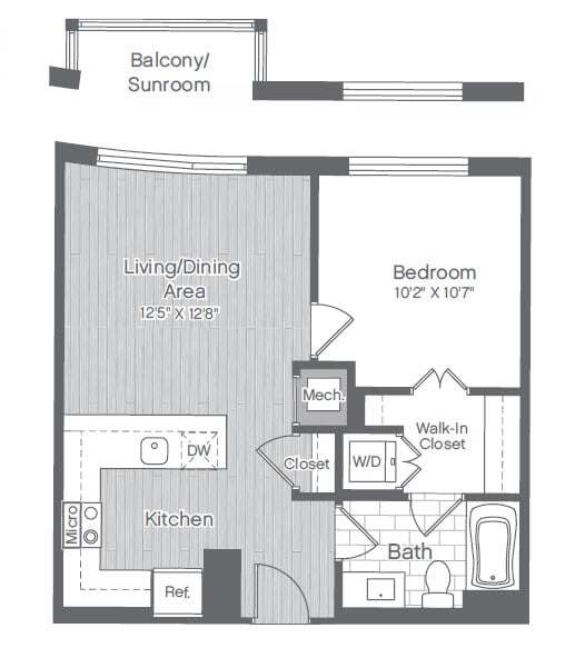 Floorplan - The Beacon Clarendon