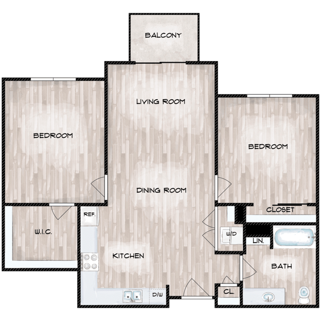 2x1_B1_971_SqFt_FP_292231.png - Pointe by Vintage Apartments