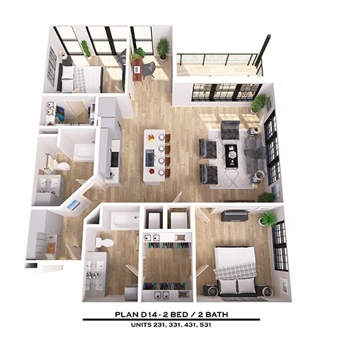 Floorplan - The Eastern