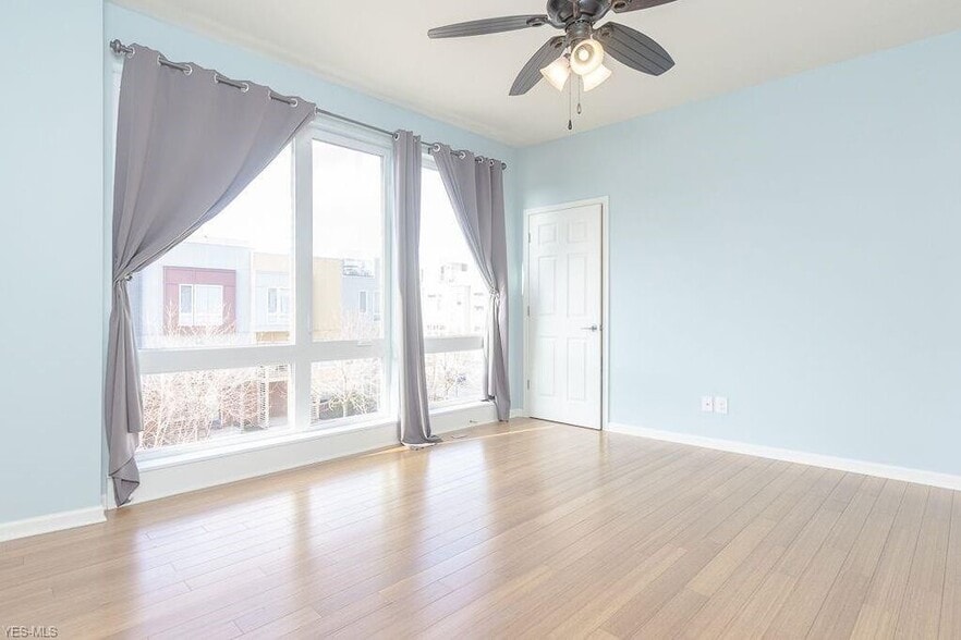 Enormous windows in master bedroom - 1263 W 74th St.