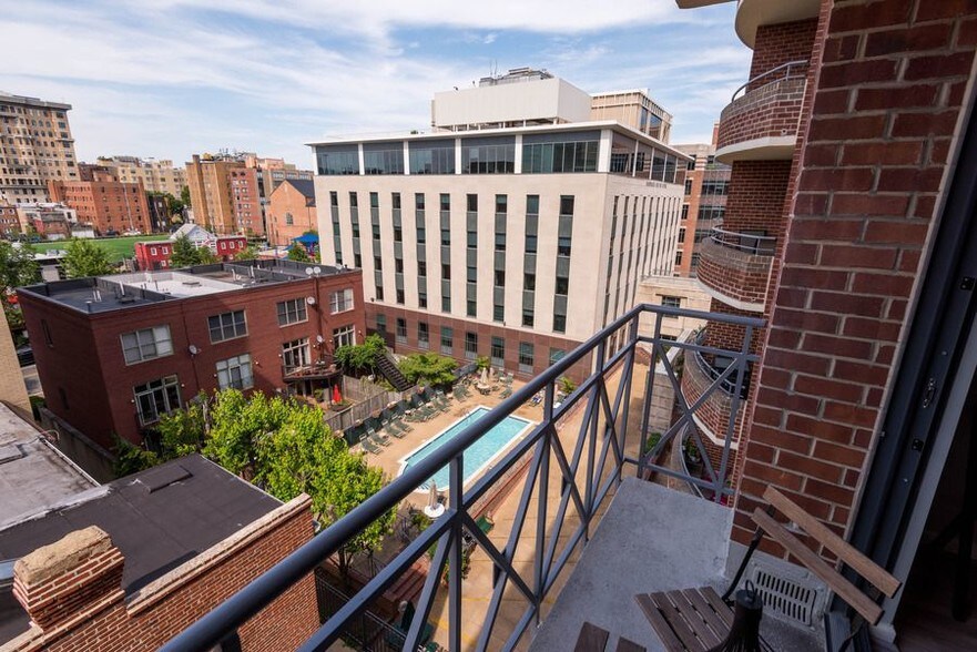 Great Pool and City Views from Balcony - 1401 17th St NW
