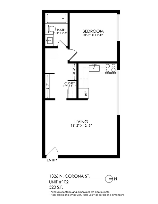 Floorplan - 1326 Corona