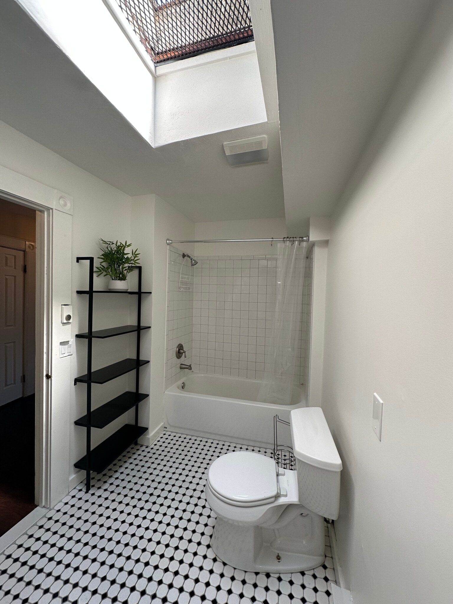 spacious bath with skylight - 367 State St