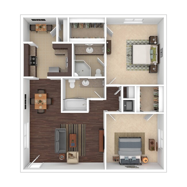 Floorplan - Oaks at Spring Valley