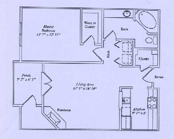 1BR/1BA - Lenox Villas Condominium