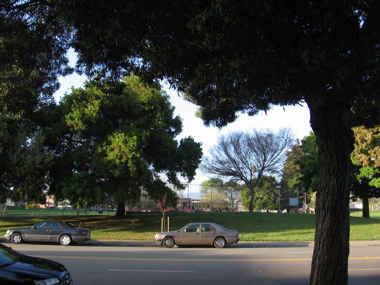 View of Park from front porch - 1077 12th St