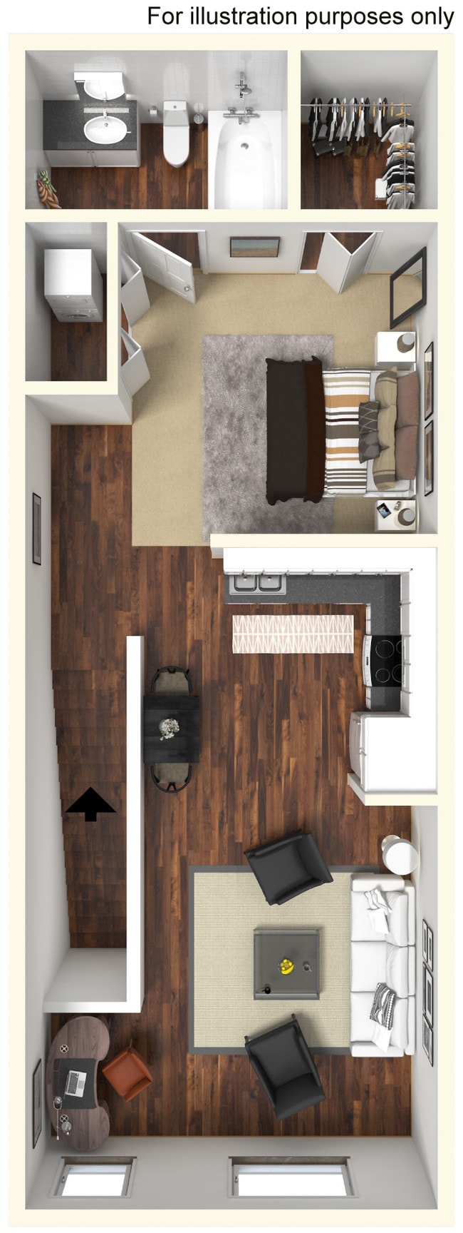 Floorplan - Rivertree Apartments