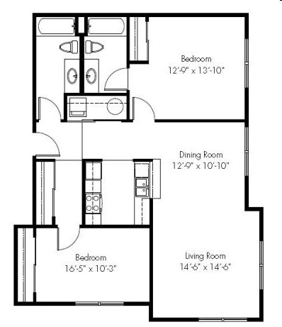 Two Bedroom, Two Bathroom - Viewpoint