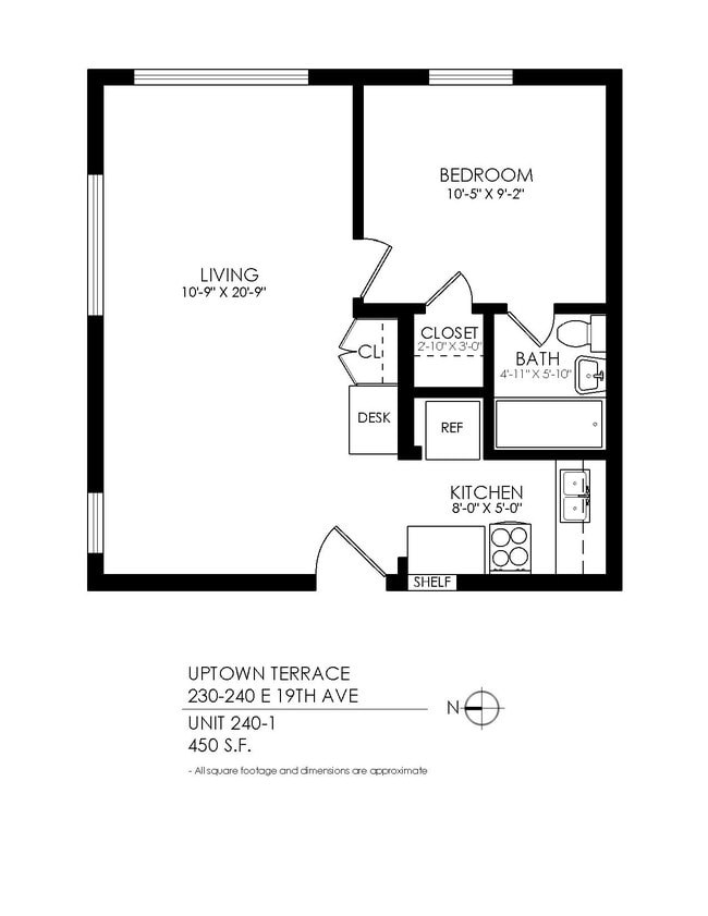 Floorplan - Uptown Terrace