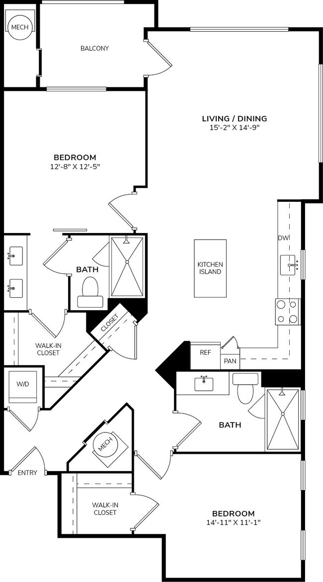 Floorplan - Blu Harbor by Windsor