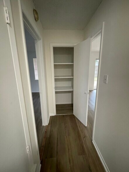 1 of 2 closets in hallway - 2314 Normandy Dr