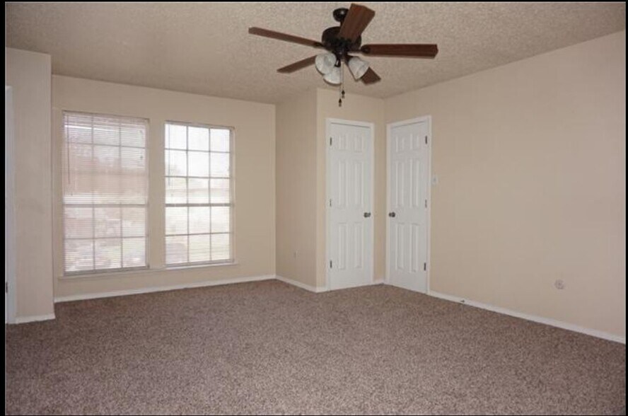 Relax in this OVERSIZED Master bedroom suite with its own full bath and 2 walk-in closets and lots of storage space. - 2205 Chase Ct