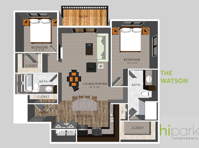 Floorplan - HiPark - FrontNine