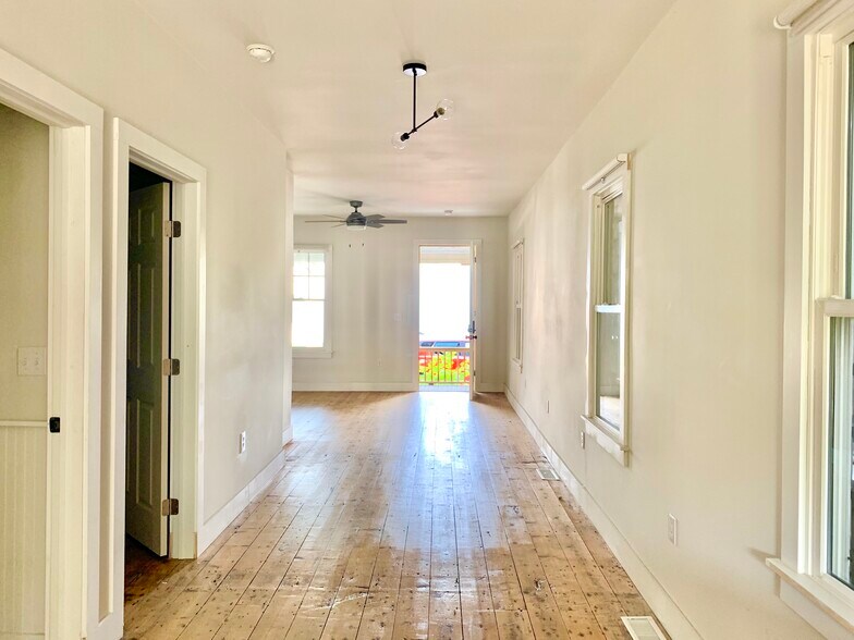 View from kitchen to front door/living area - 216 State St