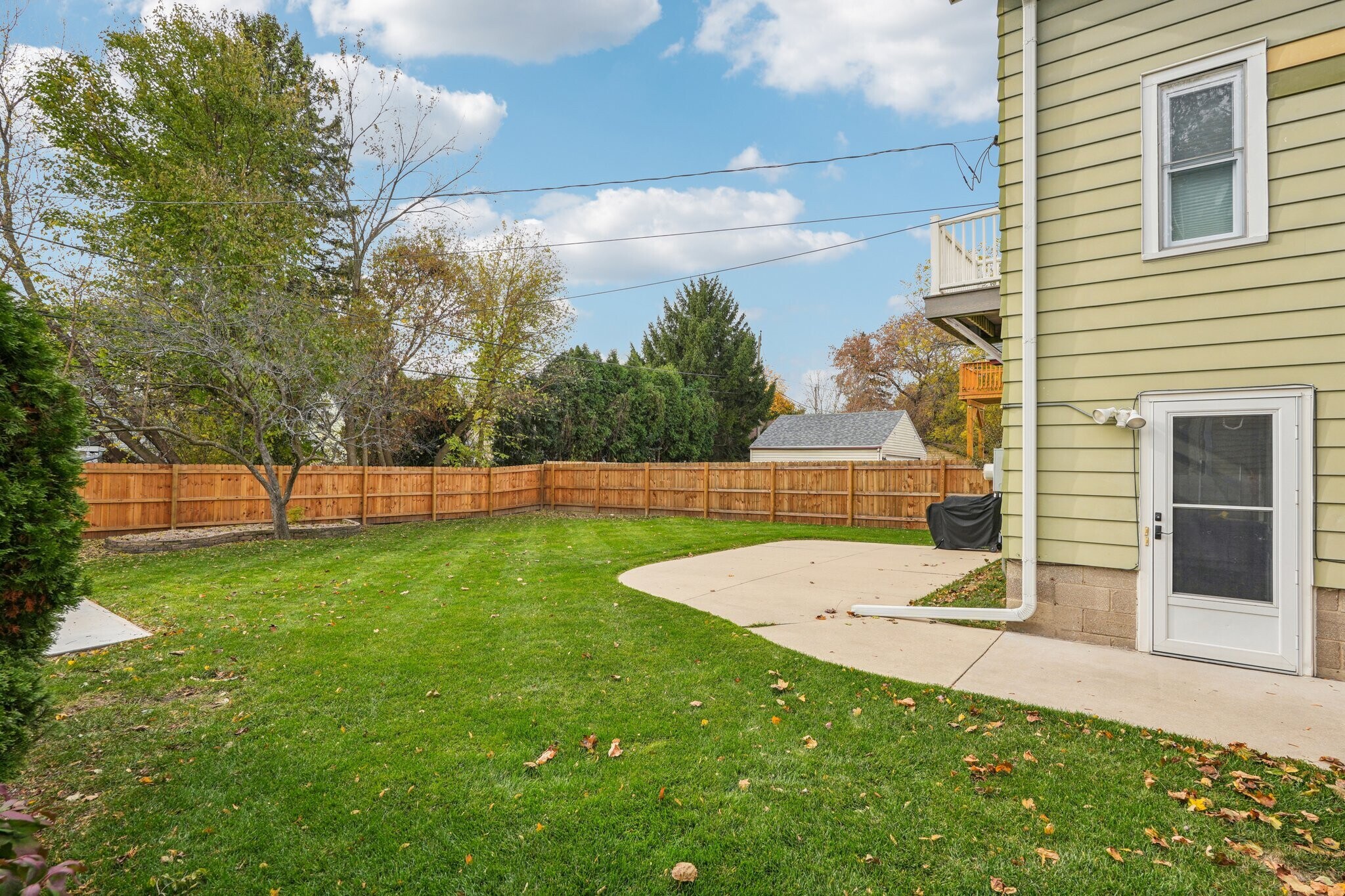Fenced Backyard - 1705 W Custer Ave