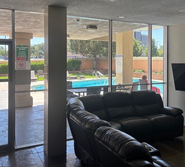 Club Room out to pool - 2225 Buchtel Blvd