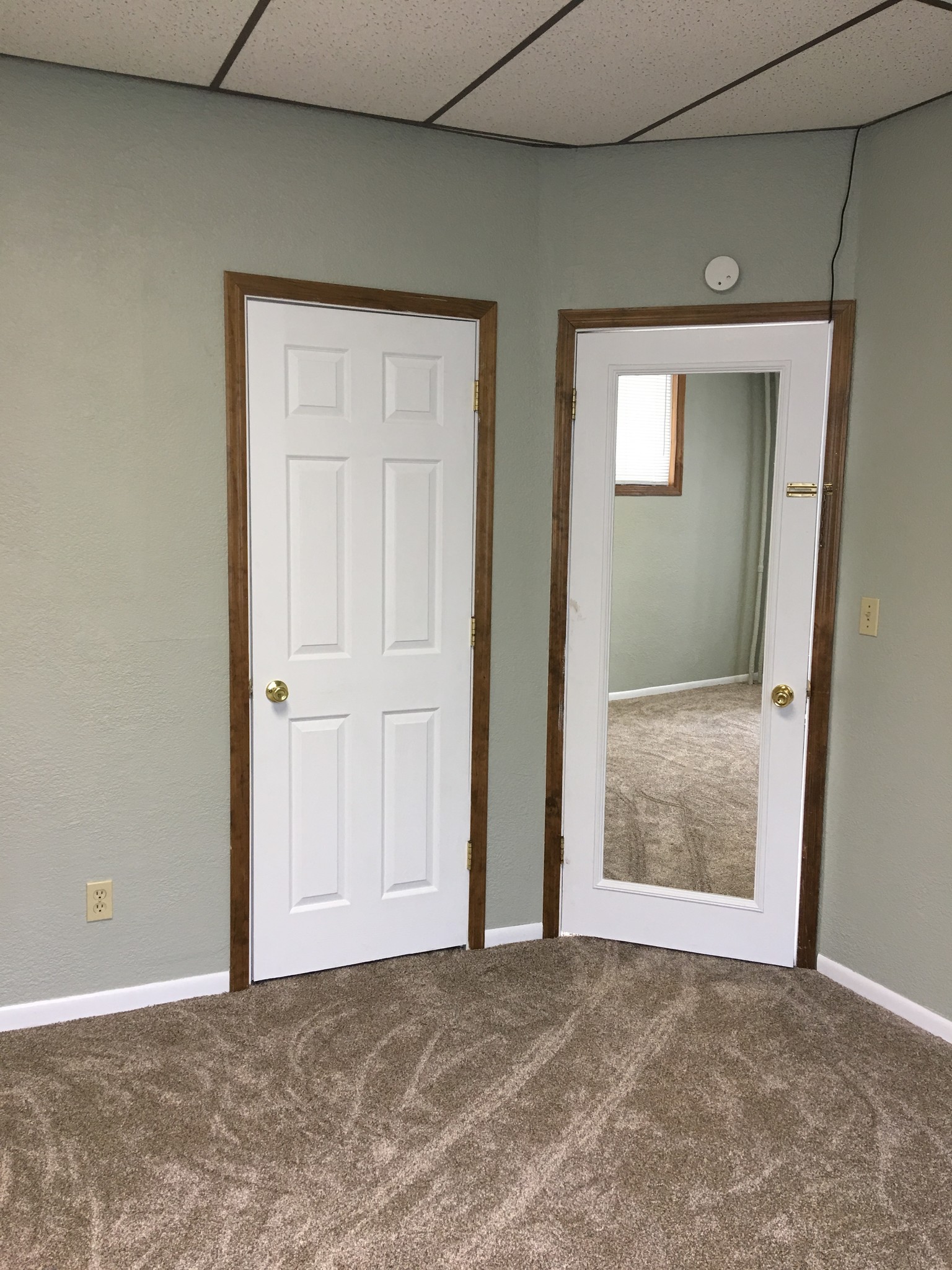 Front bedroom closet and entry door - 1826 E Superior St