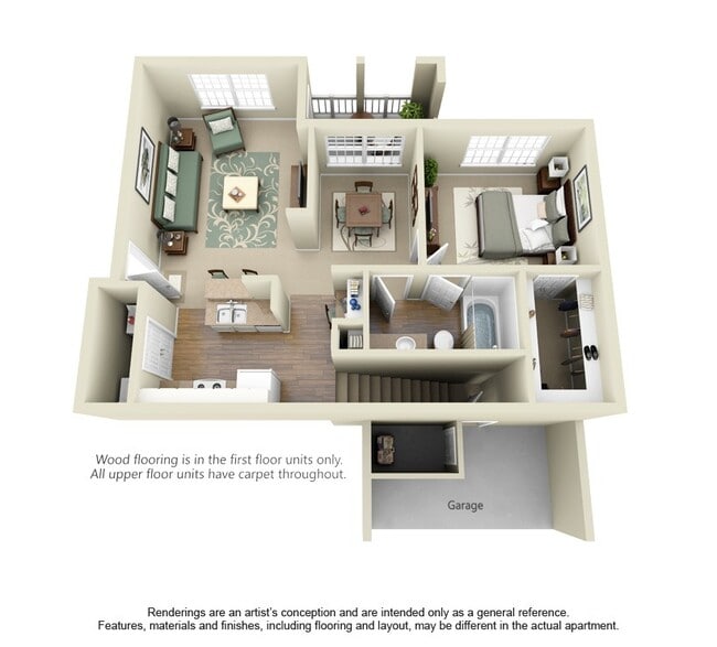 Floorplan - Cypress Lake at Stonebriar Apartments