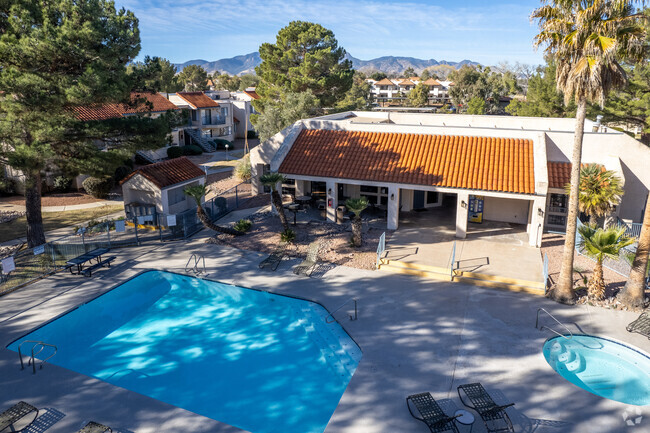 Pool Area - Mountain Vista Apartments