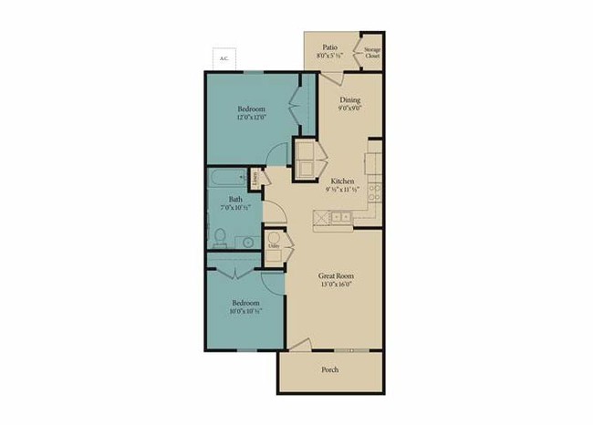 Floorplan - North Central Village