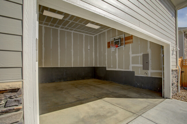 17 foot ceiling Garage with High Lift Garage Door - 5732 West 95th PL