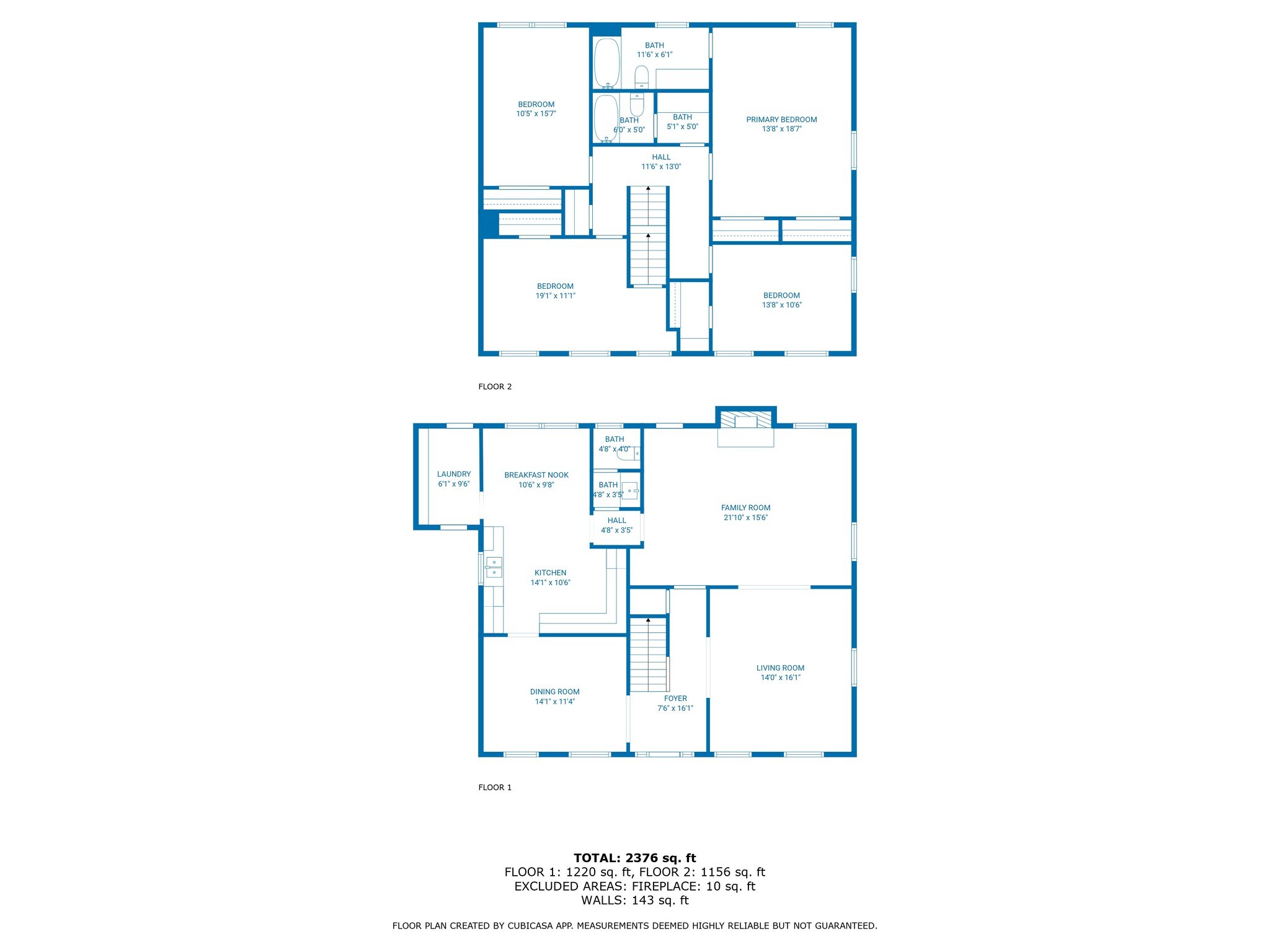 Combined Floor Plan - 1441 Stonegate Pass