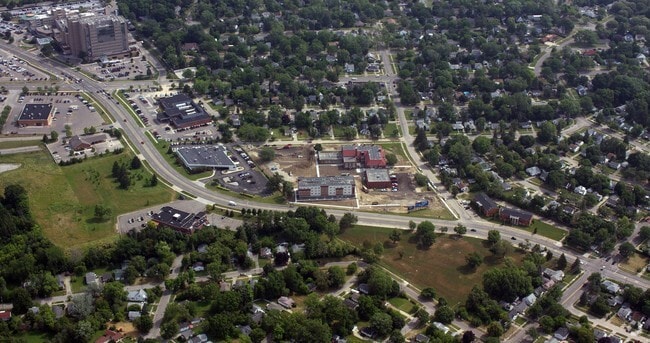 Aerial Photo - Coolidge Park Apartmnets