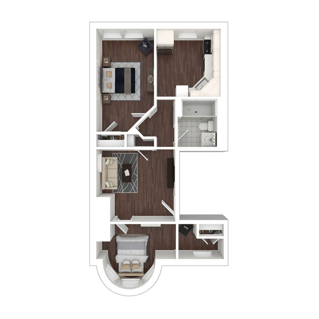 Floorplan - Clearway Apartments