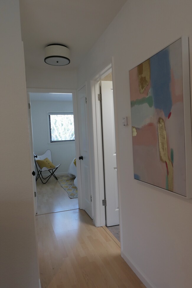 Hallway looking toward Bedroom - 1623 Alcatraz Ave