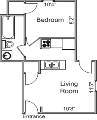 Floorplan - 532 W Wilson St