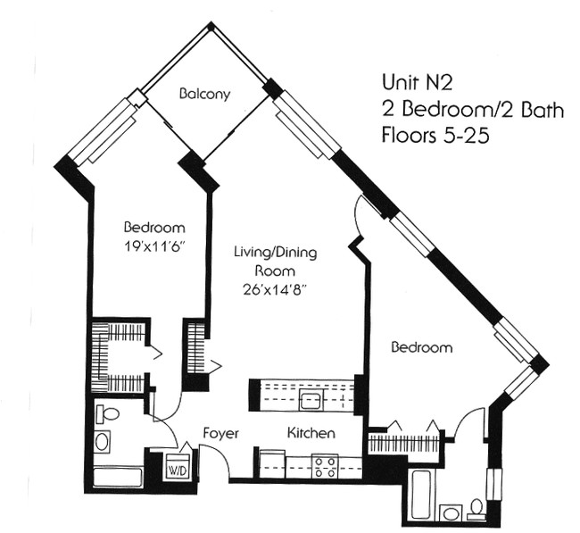 Floorplan - Portside Towers