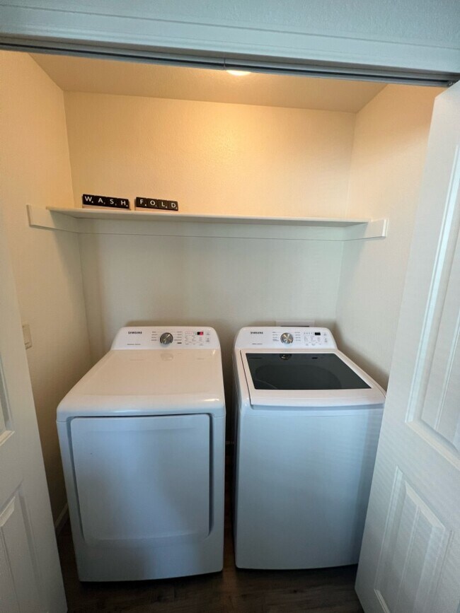 Second floor laundry - 6522 Painted Rock Trl