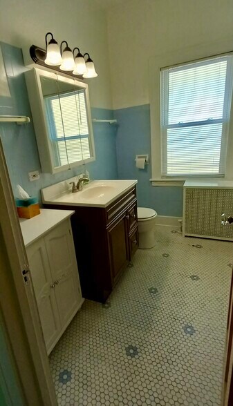 Bathroom cabinet, vanity, toilet - 6734 N Oxford Ave