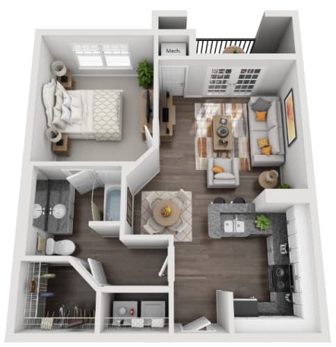 Floorplan - Crest at Midtown