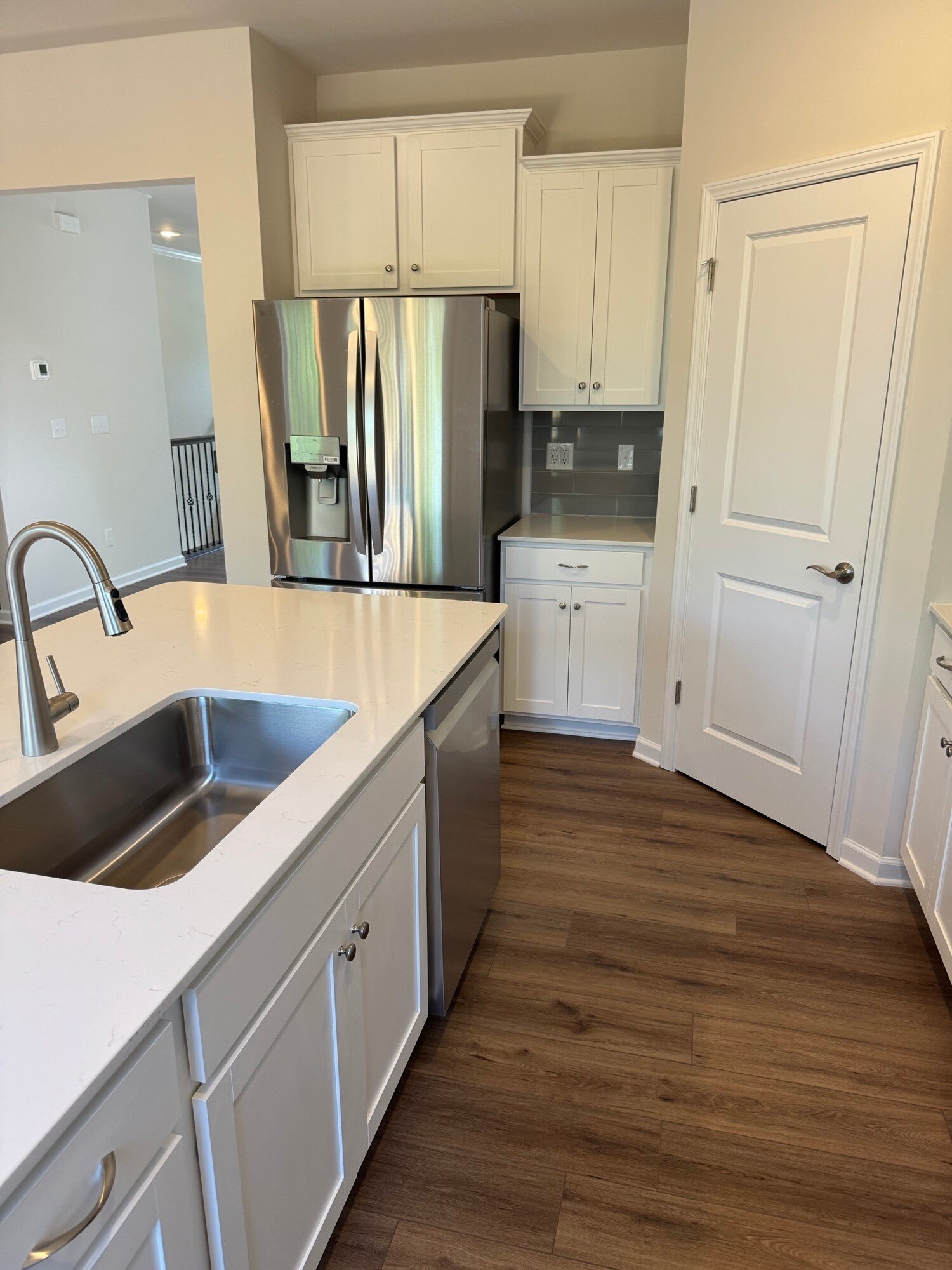 Kitchen with new Fridge - 1203 Mary Jane Ave