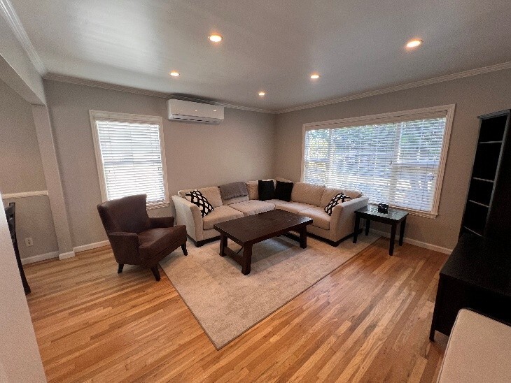 Living room from entry door - 12713 Venice Blvd