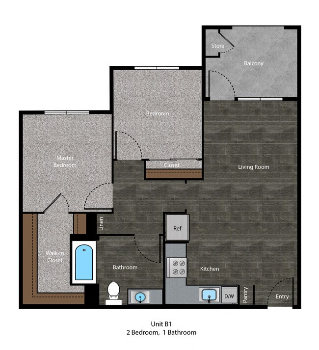 Floorplan - Springville Seniors Apartments