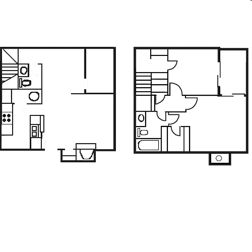 2BR/1.5BA - Boulder Ridge