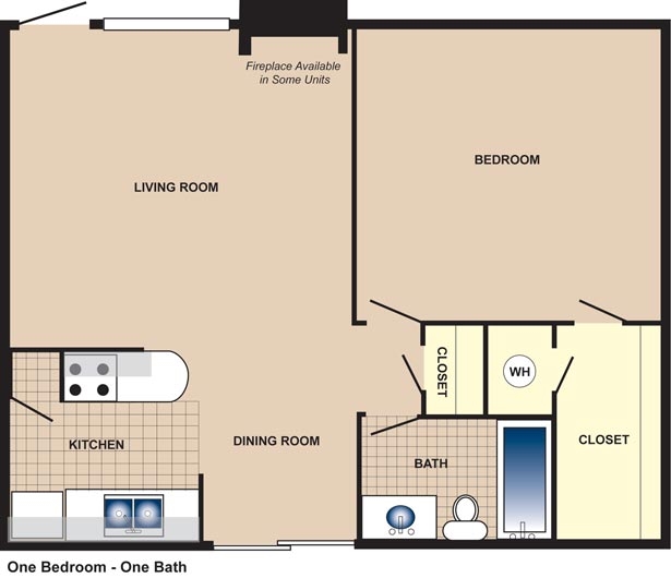 1BR/1BA - Summerwind