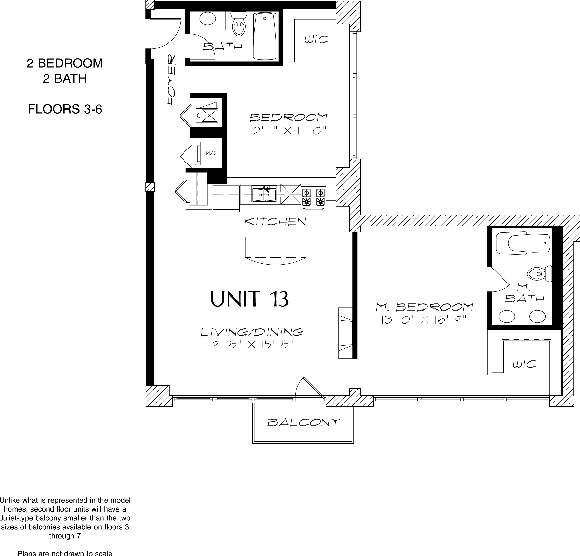 Floor Plan - 1500 W Monroe St